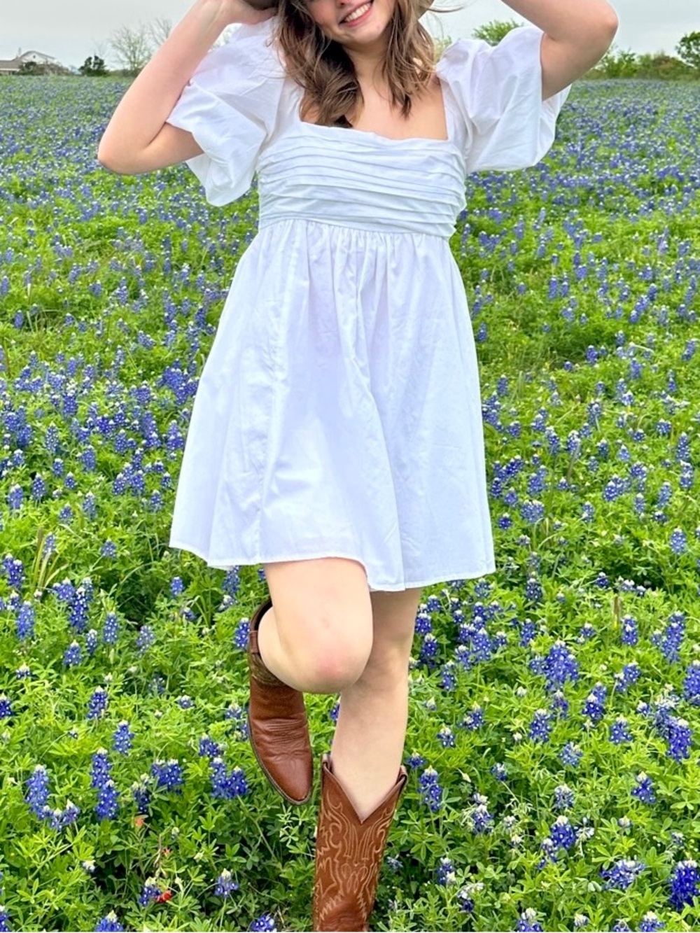 White Abercrombie dress